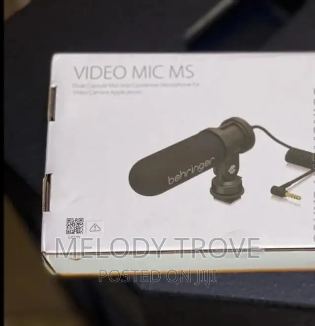 Behringer Video Mic Ms Dual Capsule Condenser Microphone