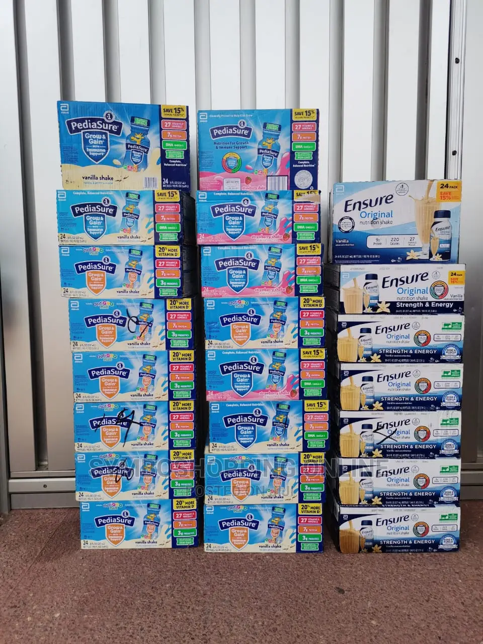 Pediasure Grow Gain Kids Nutritional Shake, and Vitamin