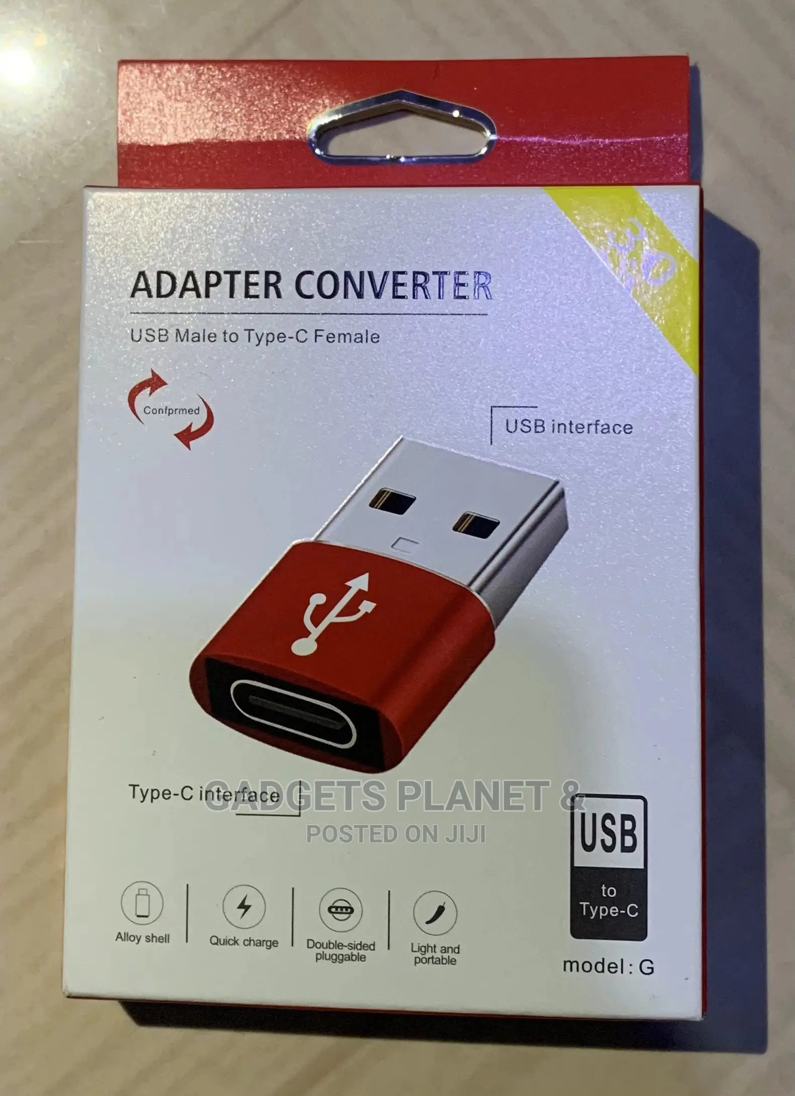 Usb Male to Type-C Female Adaptive Converter 3.0