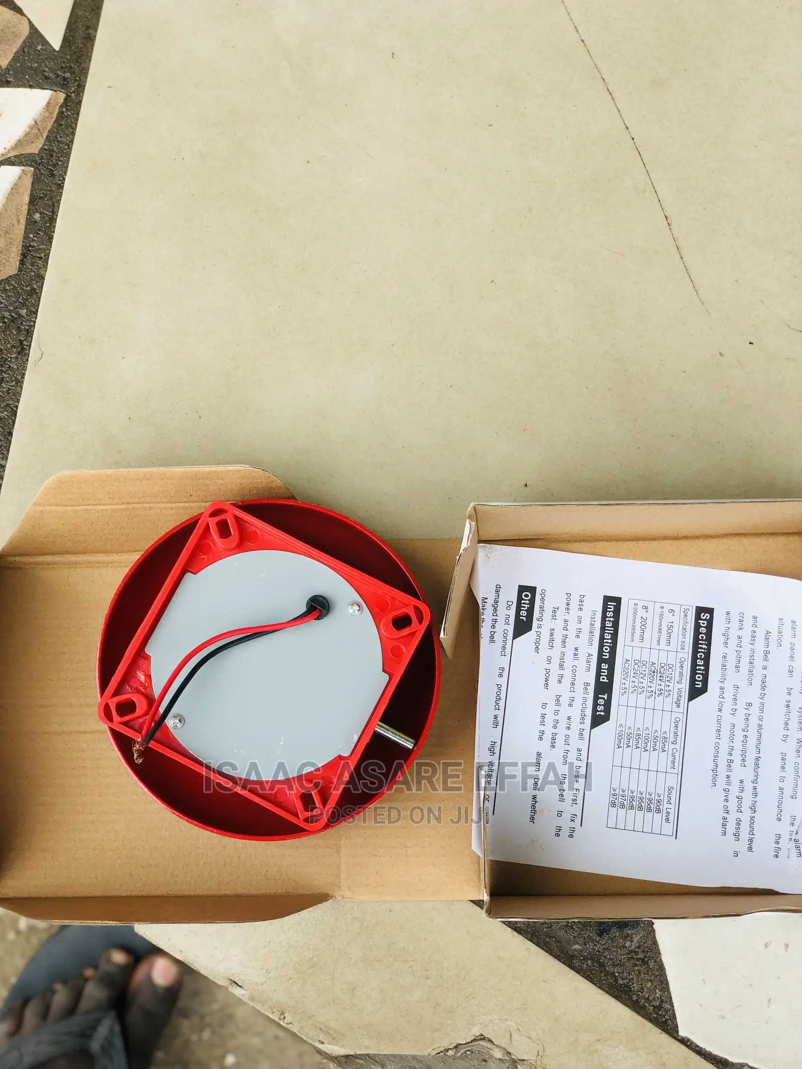 Fire Alarm Bell