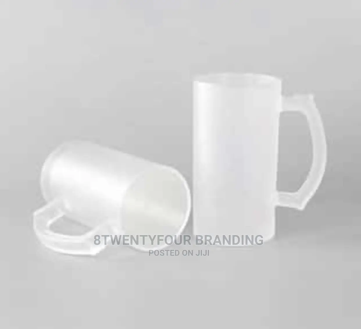 Frosted Jug (Branded Frosted Beer Mug Moq: 10pcs)