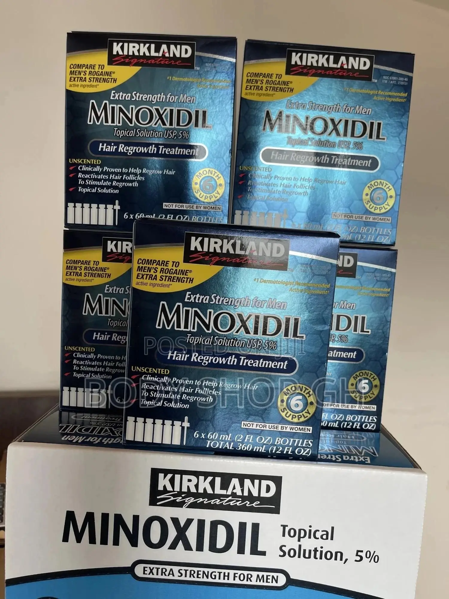 Kirkland Minoxidil Full Box (Undiluted)