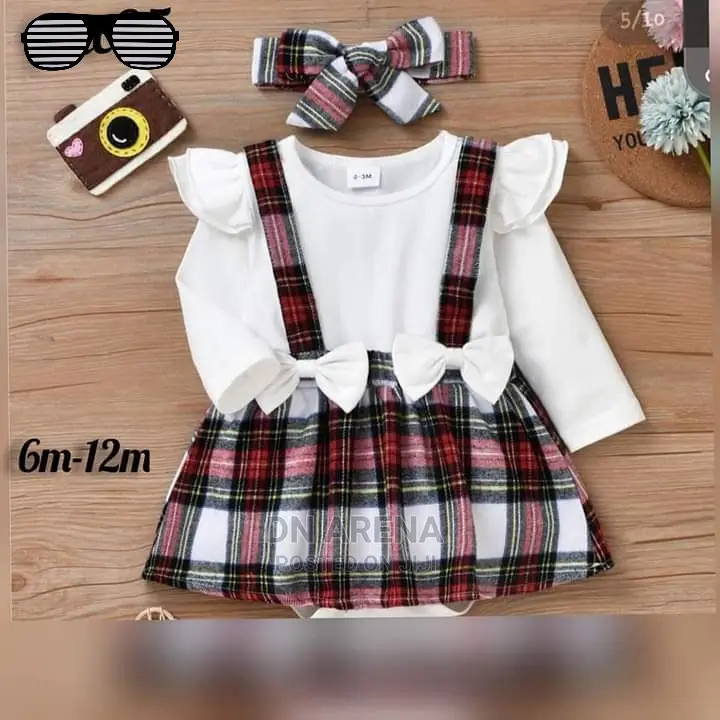 Girls 3 Piece Dress
