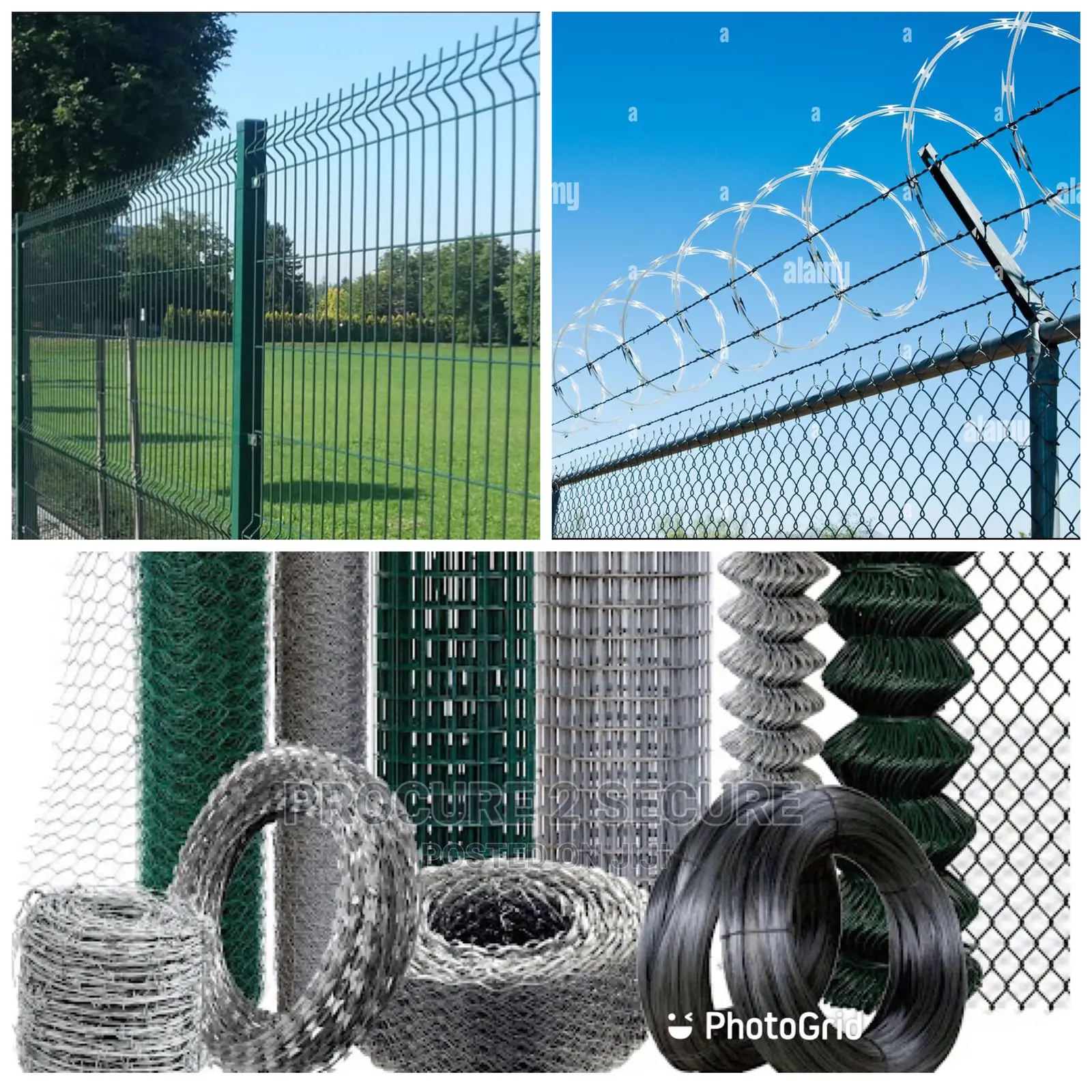 Chainlink Fence, Razor and Barbed Wire Installation