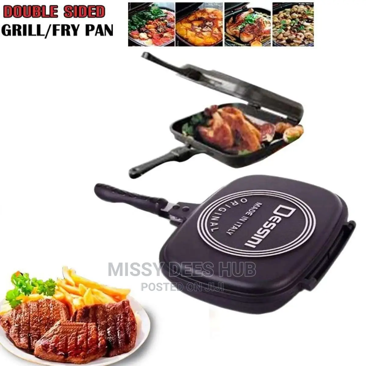 Dessini Double Fry Pan