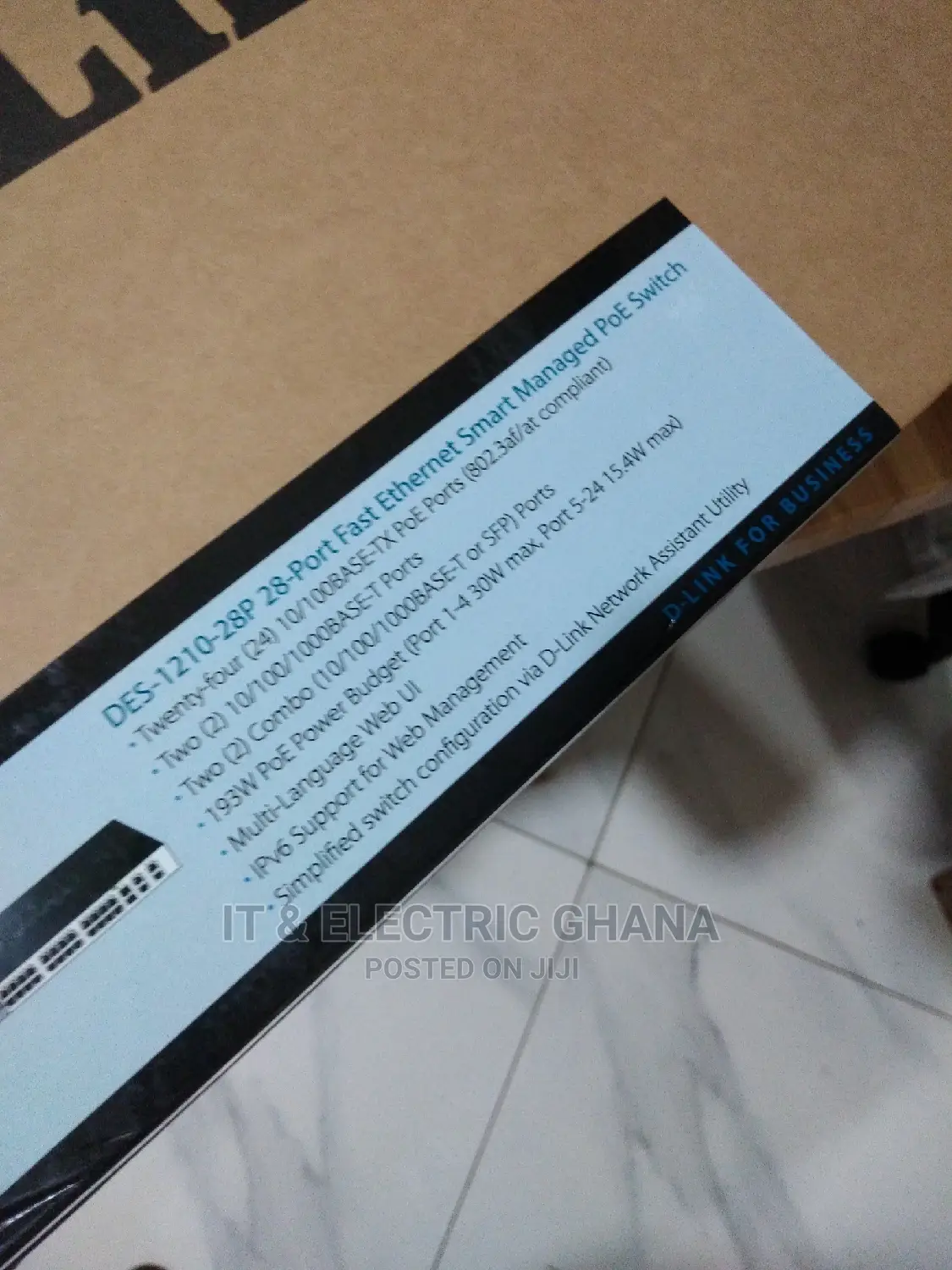 D-Link 24 Port Managed Poe Switch