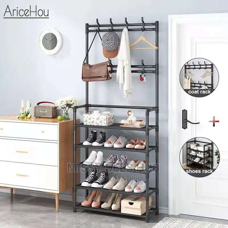 Coat Hanger and Shoe Rack