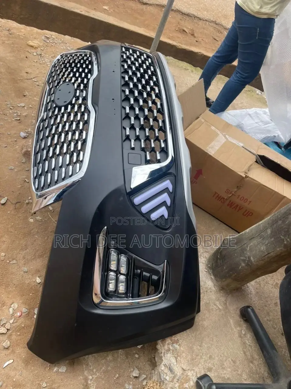 Kia Sorento 2017 Front Bumper Complete With LED Fog Lights
