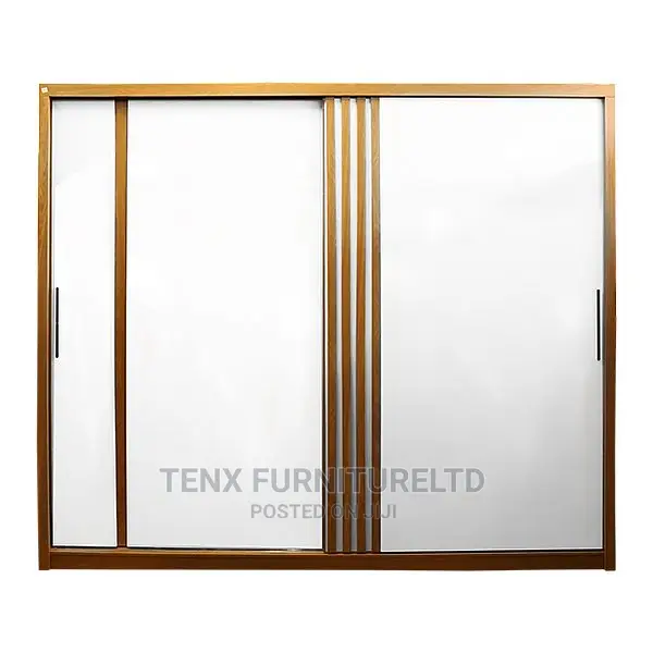 Wardrobe (Vertical Lines Design AND Hanging Rod )