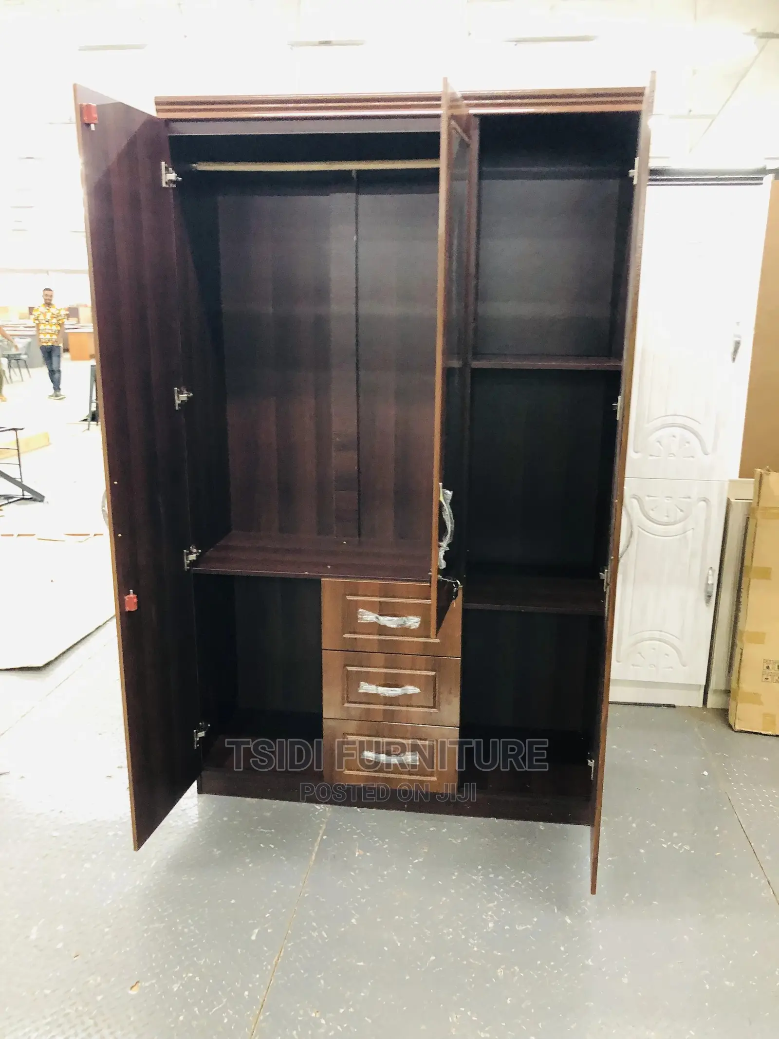 Classic Three Door Wardrobe