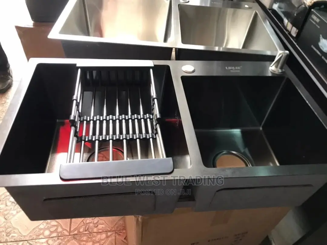 Cabinet Sink With Soap Dispenser (METTLE BLACK)