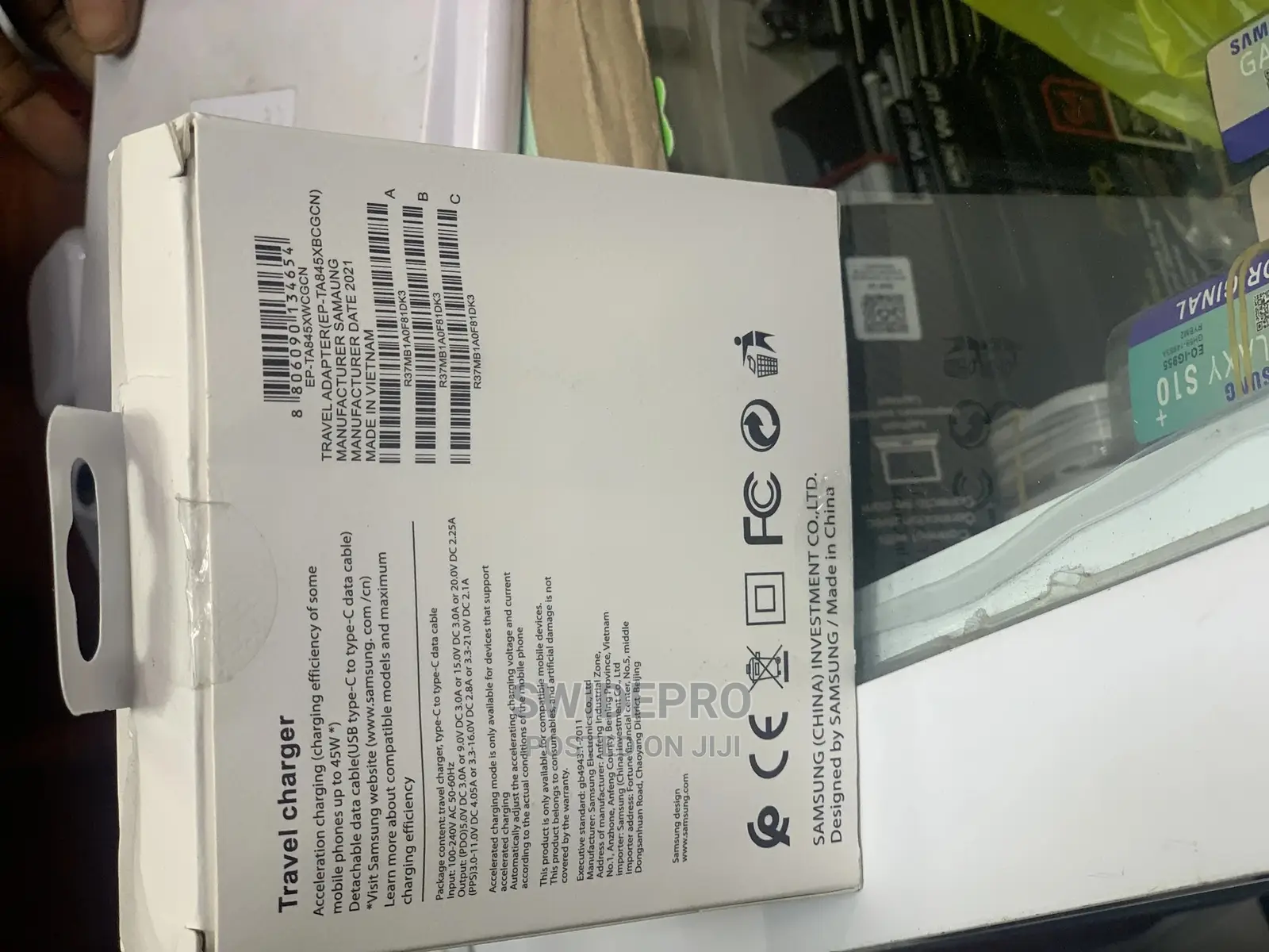 45w Fast Samsung Type C to Type C Charger