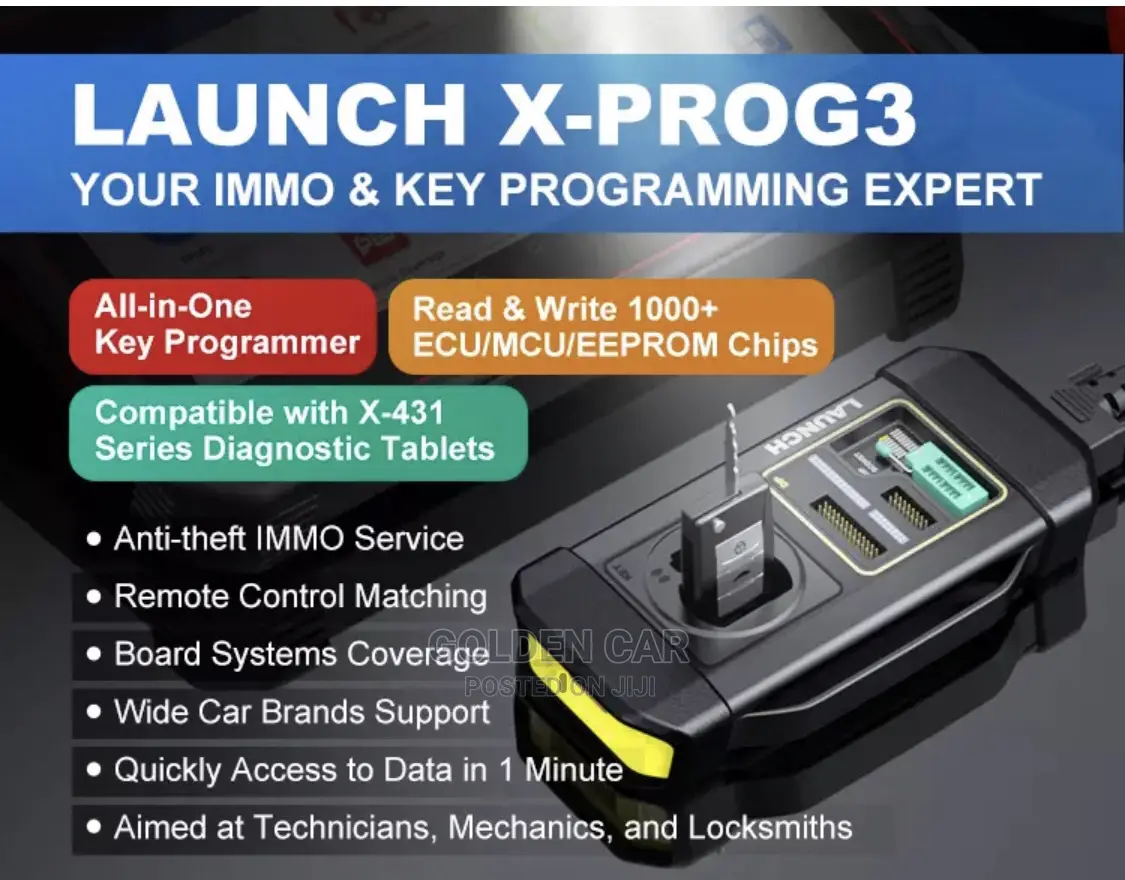 Launch X431 Xprog 3 Car Key ECU Programming Scanner