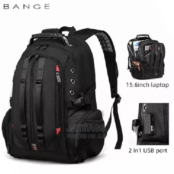 Bange Black Ultimate Laptop Backpack (FREE DELIVERY)