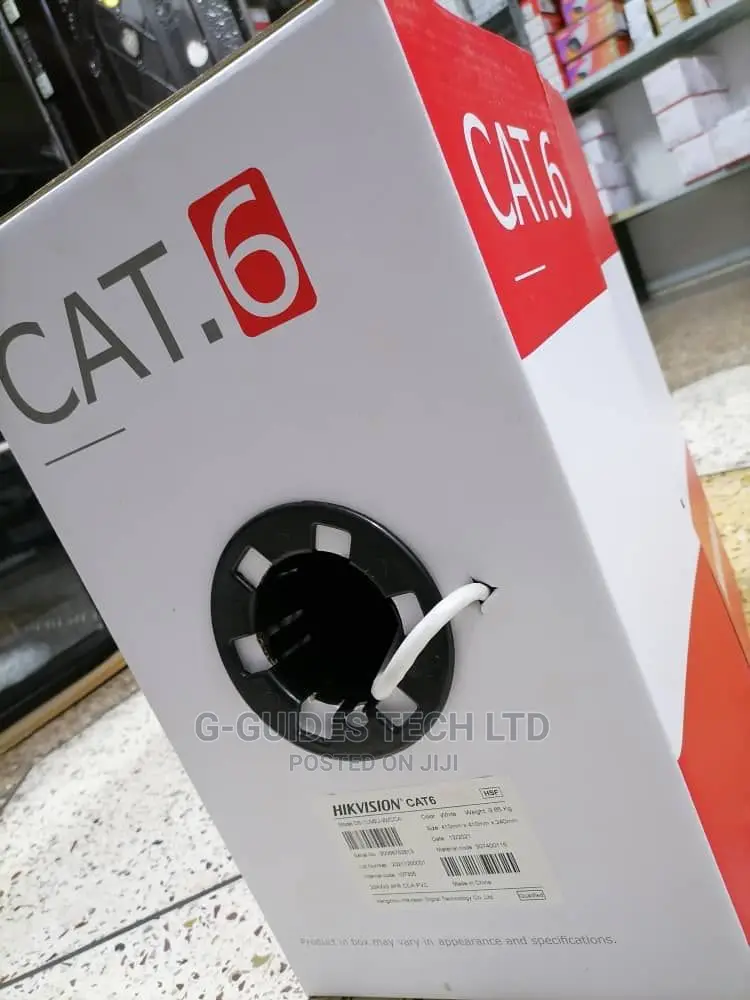 Hikvision Cat6 Utp Cable 305m, Hikvision Cat6 Cca Cable