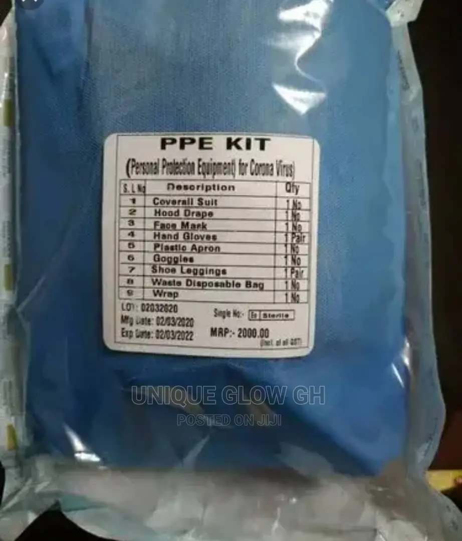 HIV Sterilized Test Kit With Gloves, Gowns Faceshield