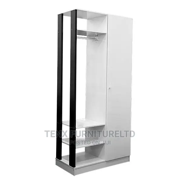 WARDROBE( Single Door With Open Shelfs)