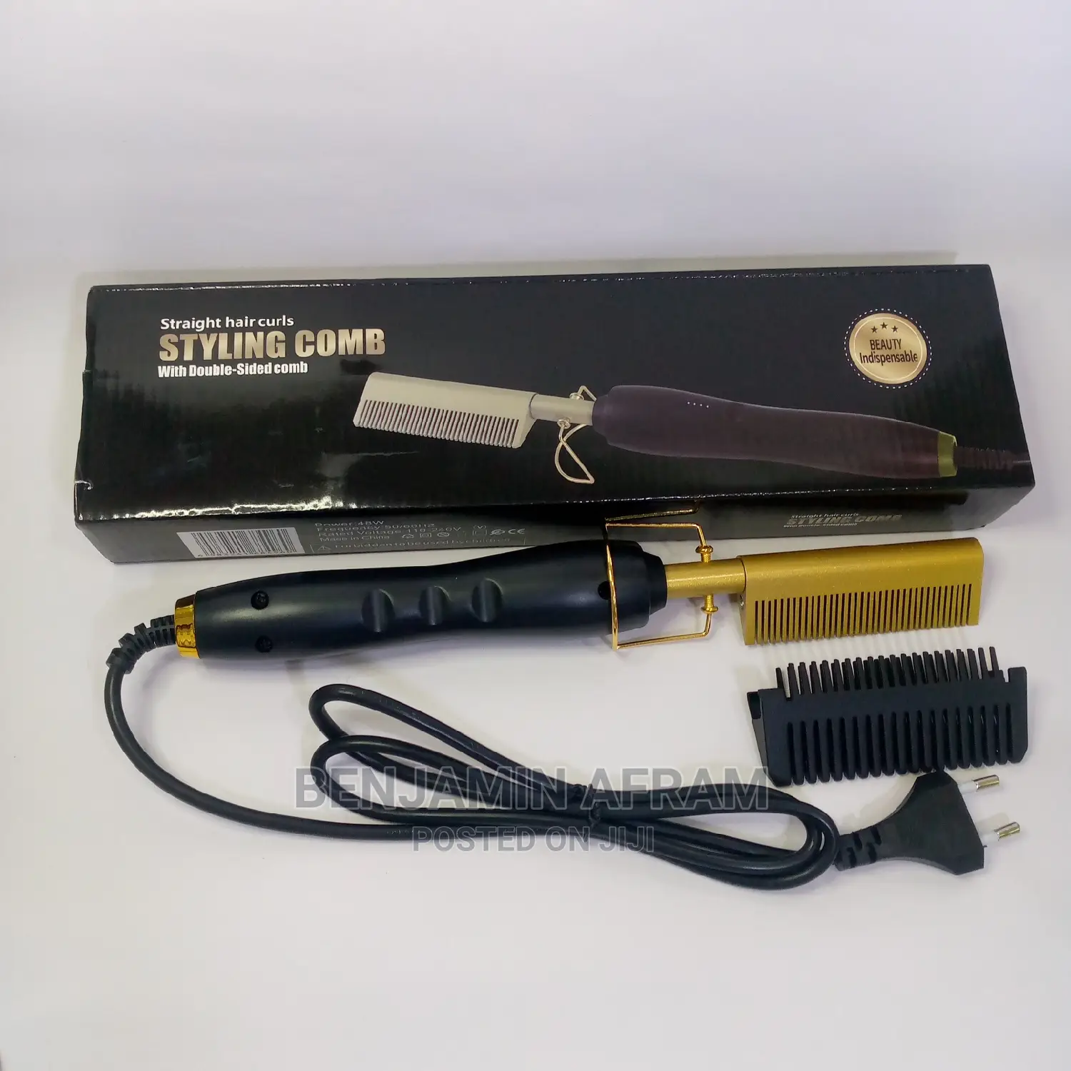 Heat Comb Hair Straightener