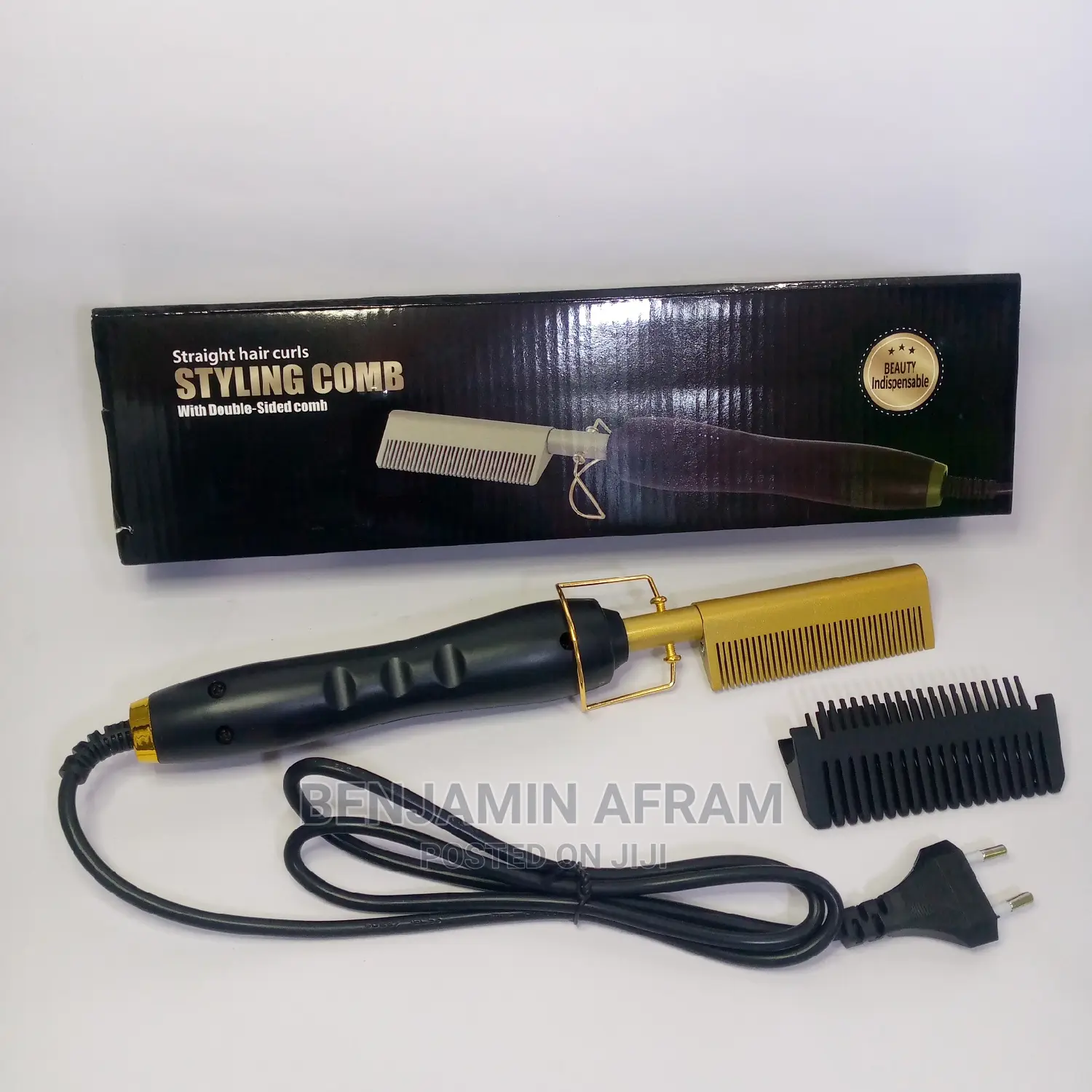 Heat Comb Hair Straightener