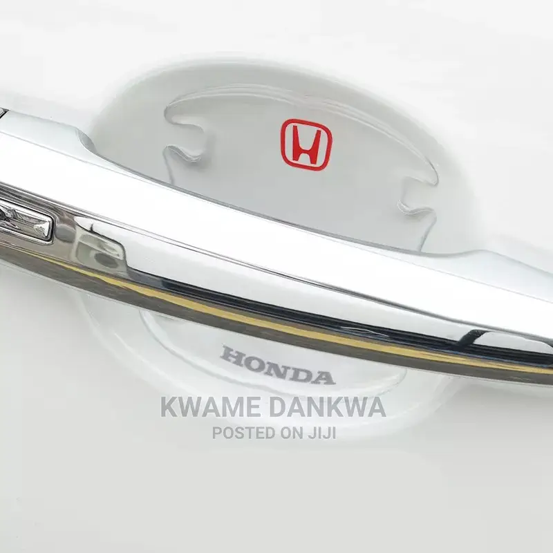 Transparent Car Model Logo Door Handle Anti Scratch Stickers