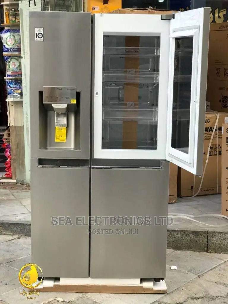 LG No-Frost Refrigerator, 618 Litres, Inverter Motor, Silve