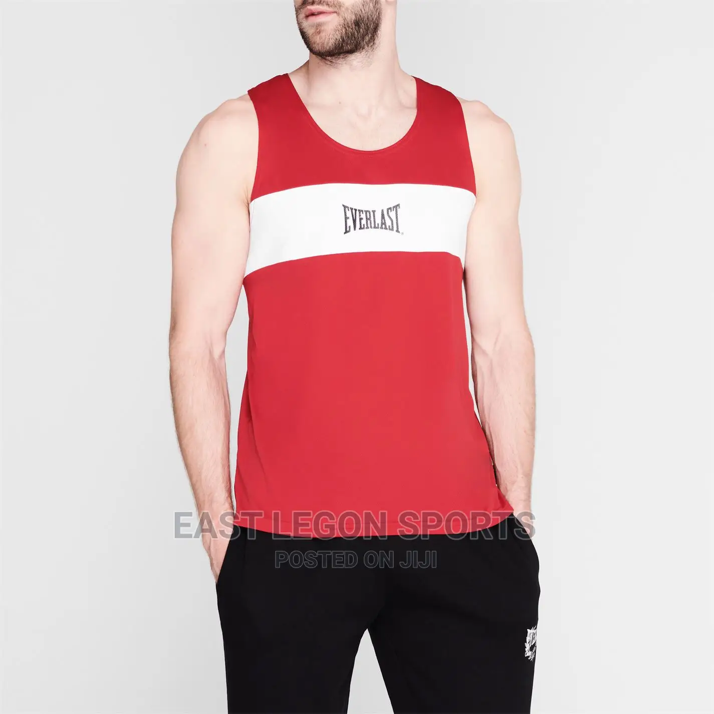 Everlast Vest Red White Men