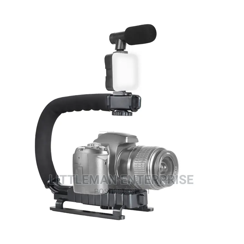 U Grip Stabilizer Kit Microphone Led Light Photography