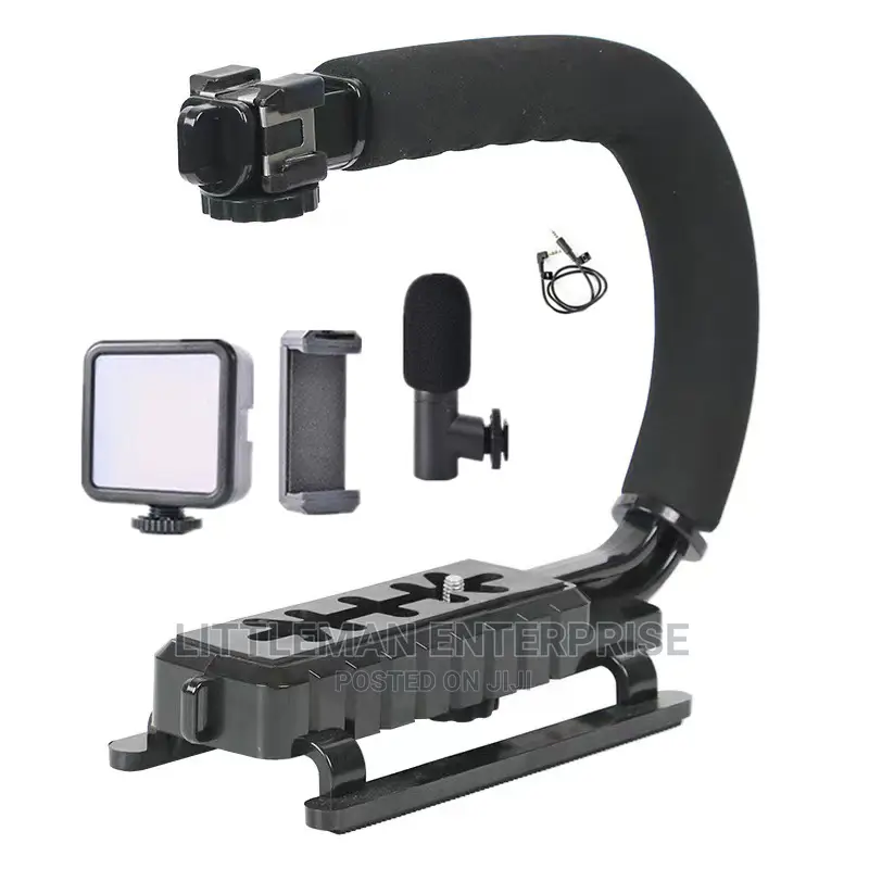 U Grip Stabilizer Kit Microphone Led Light Photography