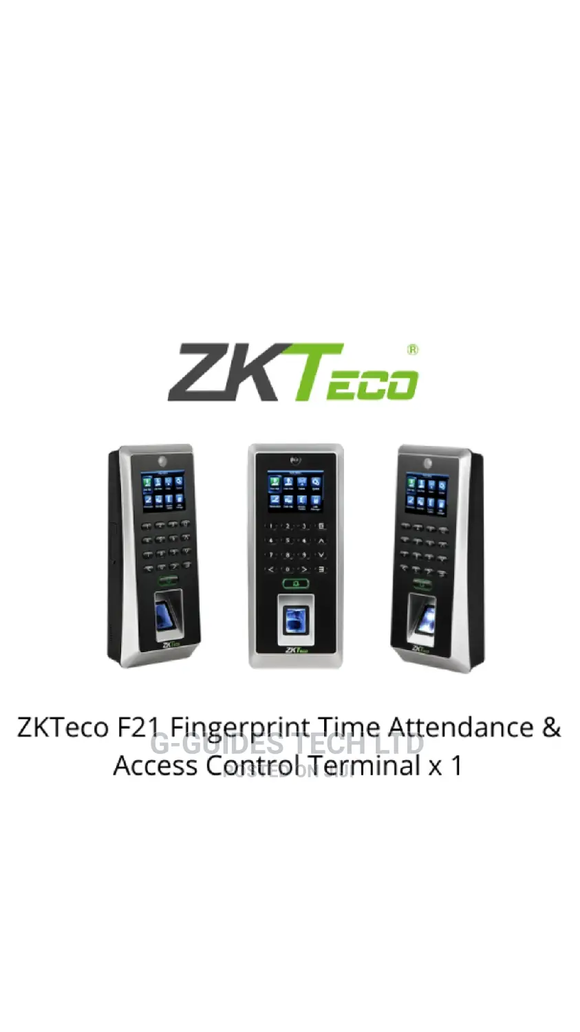 Zkteco F21 Fingerprint Time Attendance Access Control