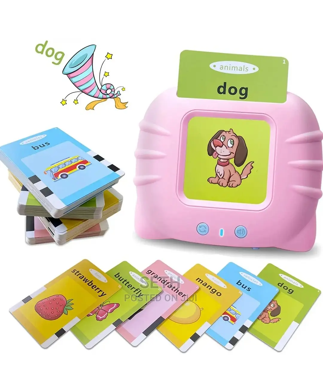 Children Kids Talking Flash Cards