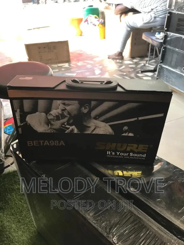 Shure Beta 58A Cord Microphone.