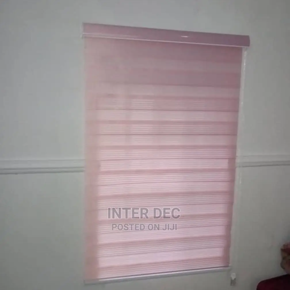 Beautiful Pink Curtains Blinds