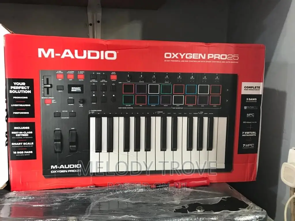 M-Audio Oxygen Pro 25 - 25 Key USB Midi Keyboard