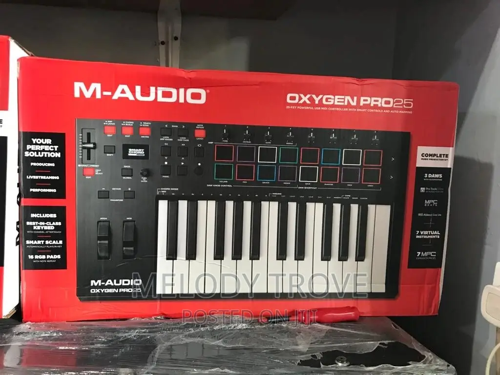 M-Audio Oxygen Pro 25 - 25 Key USB Midi Keyboard