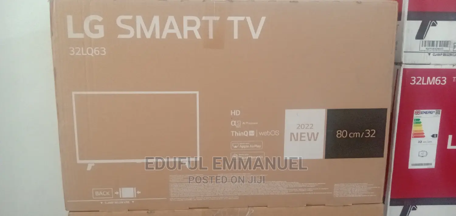 LG 32" LQ32630 2022 Smart HDR T2S2 Apple Airplay AI Thinq