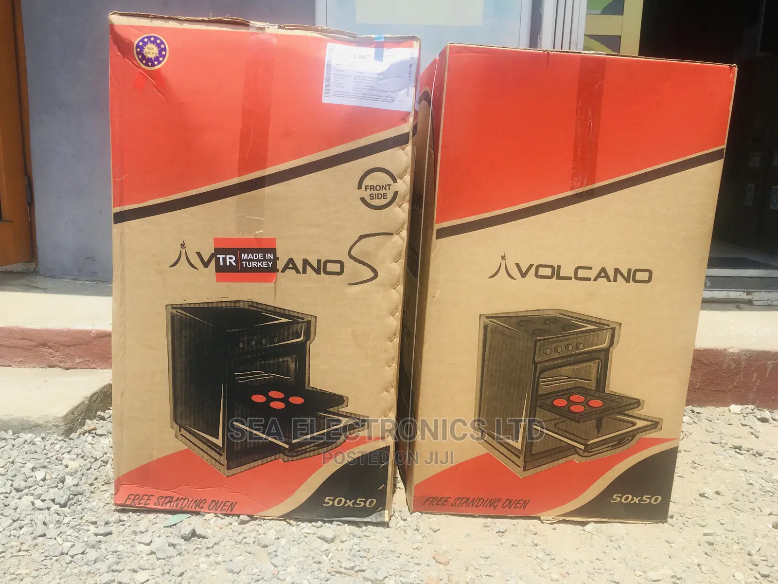 Buy Quality Volcano 4 Burner Gas Cooker and Electric