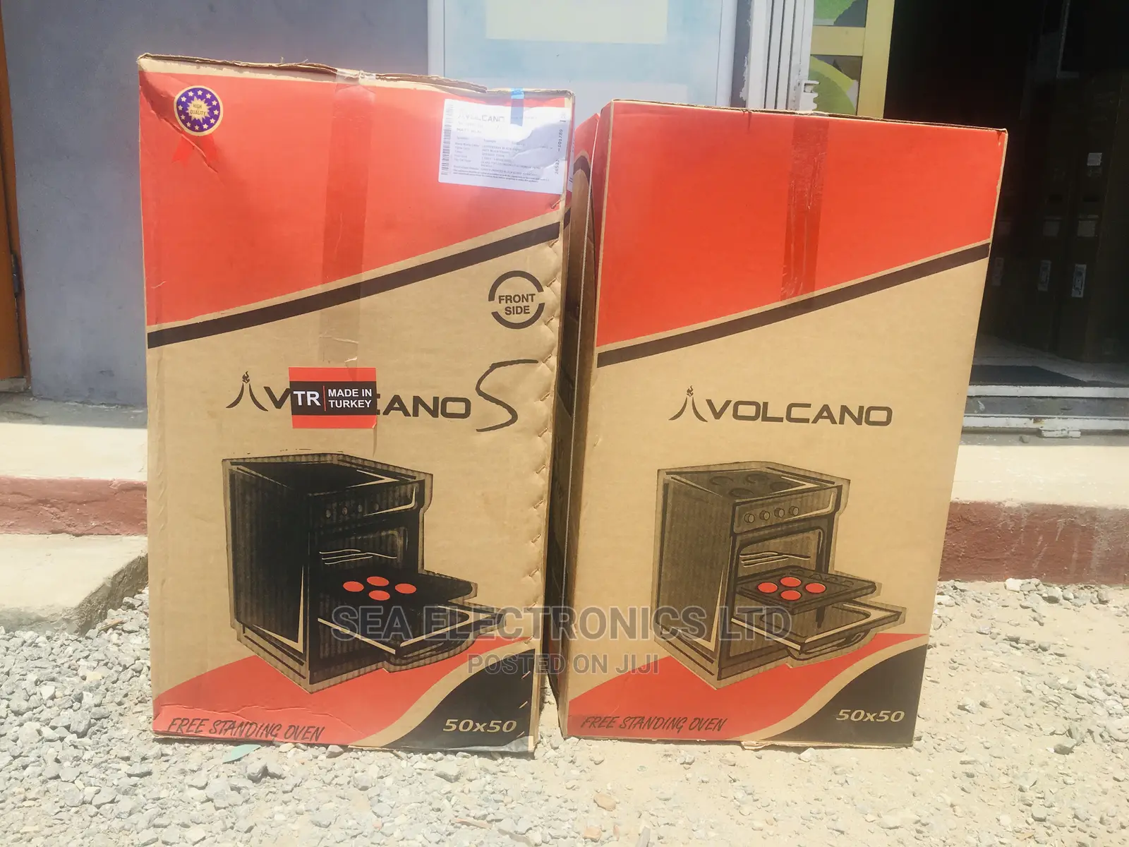Volcano Gas and Electric Cooker