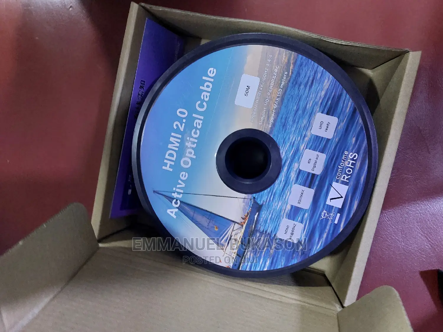 50m Fiber HDMI Cable