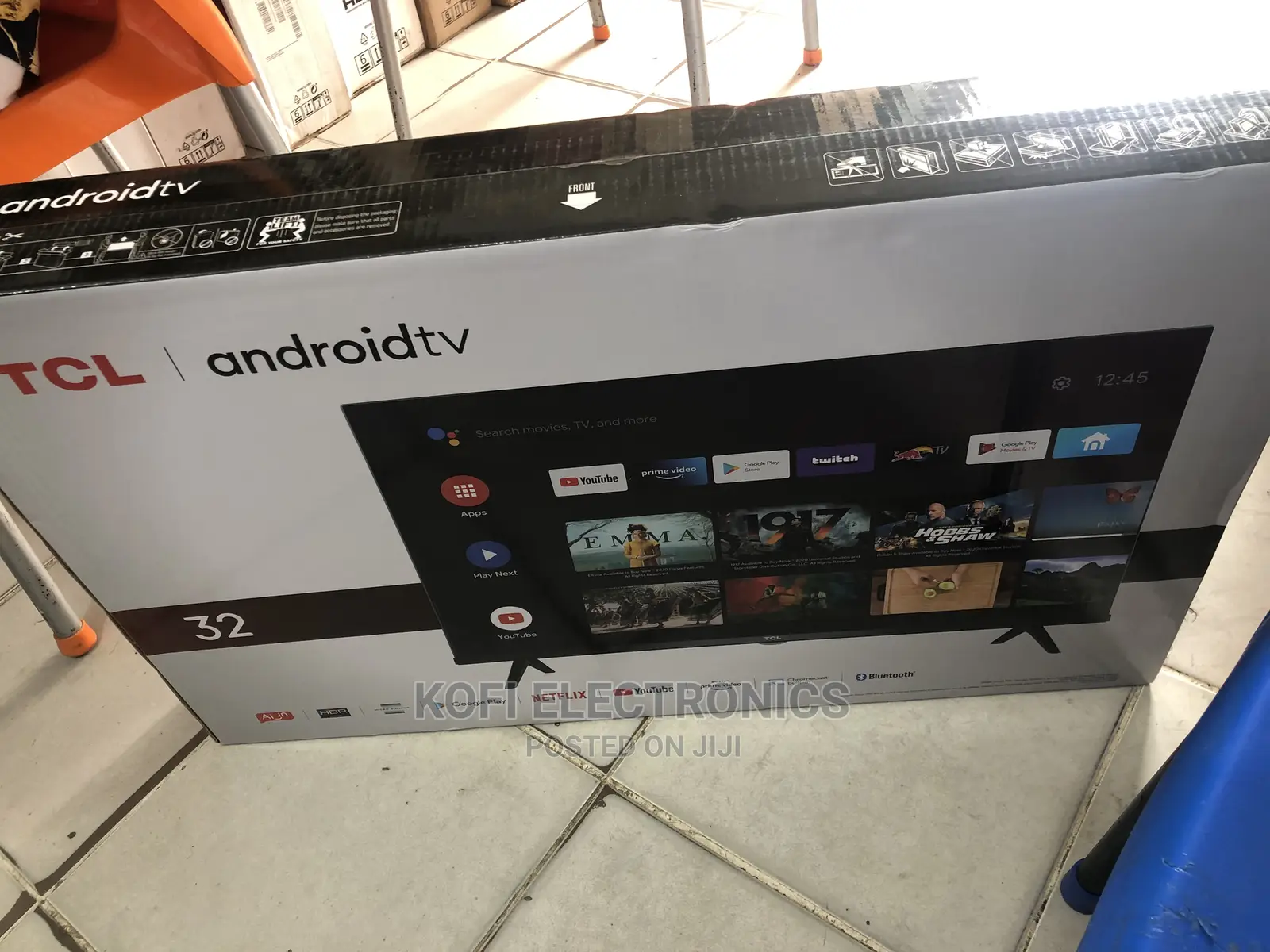 High Grade TCL 32 Inch Android AI Smart TV (32S6500)