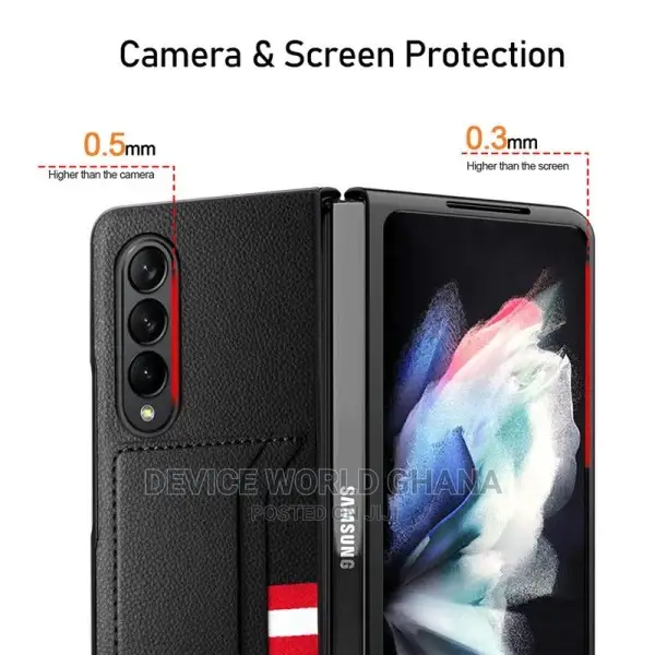 Sims Leather Case for Samsung Z Fold 7 Fold6 Fold5 Fold4