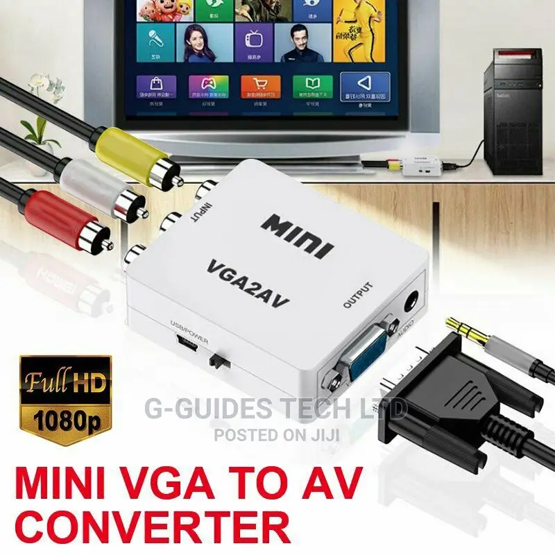 VGA to AV Converter, VGA to AV Adapter