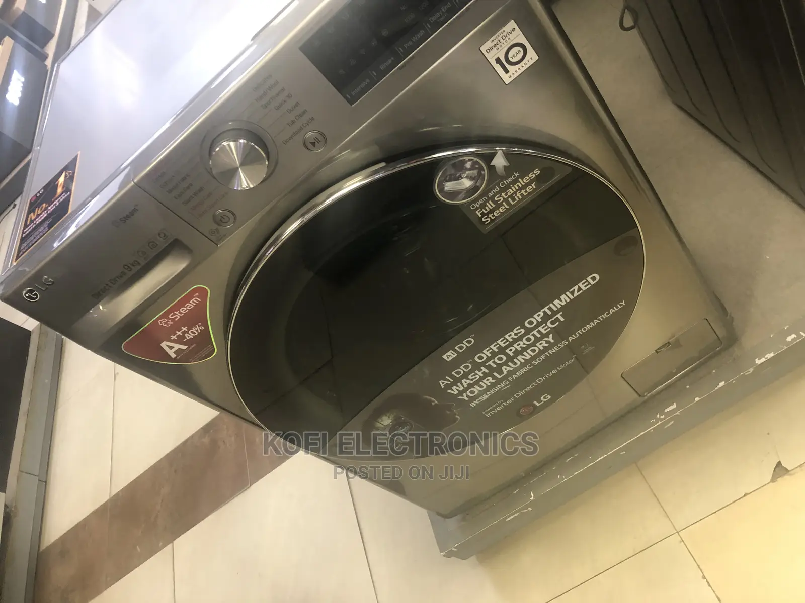 Lg Front Load Washing Machine F4j6vyp2s 9kg