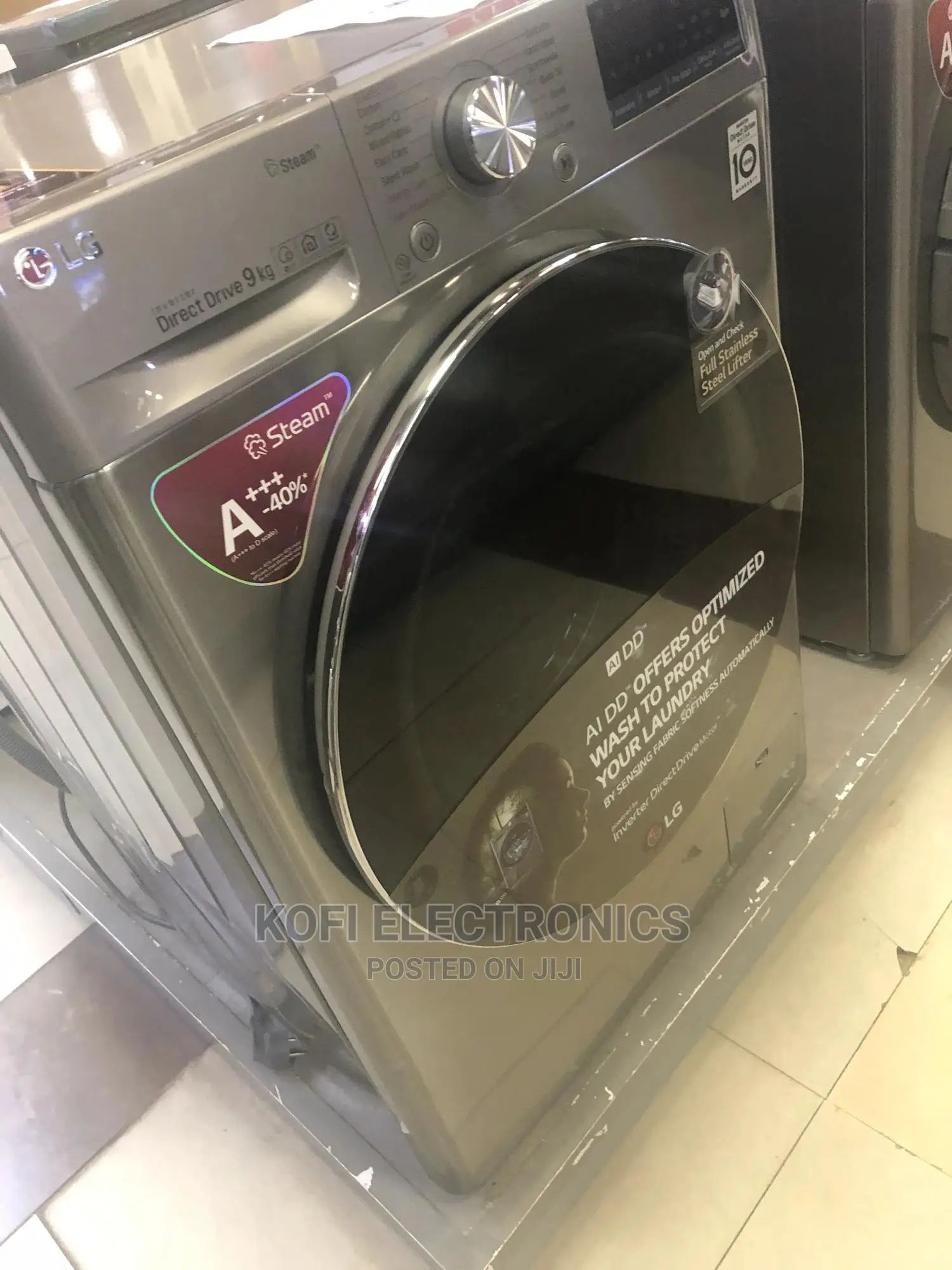 New LG Front Load Washing Machine F4J6VYP2S 9kg