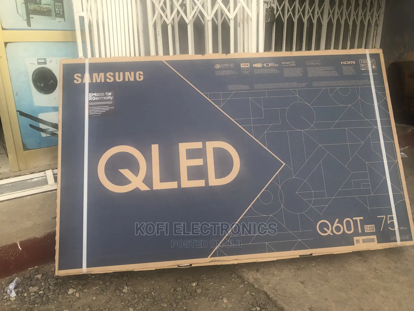 Samsung 75" Q60T Qled Uhd Hdr Smart Tv.