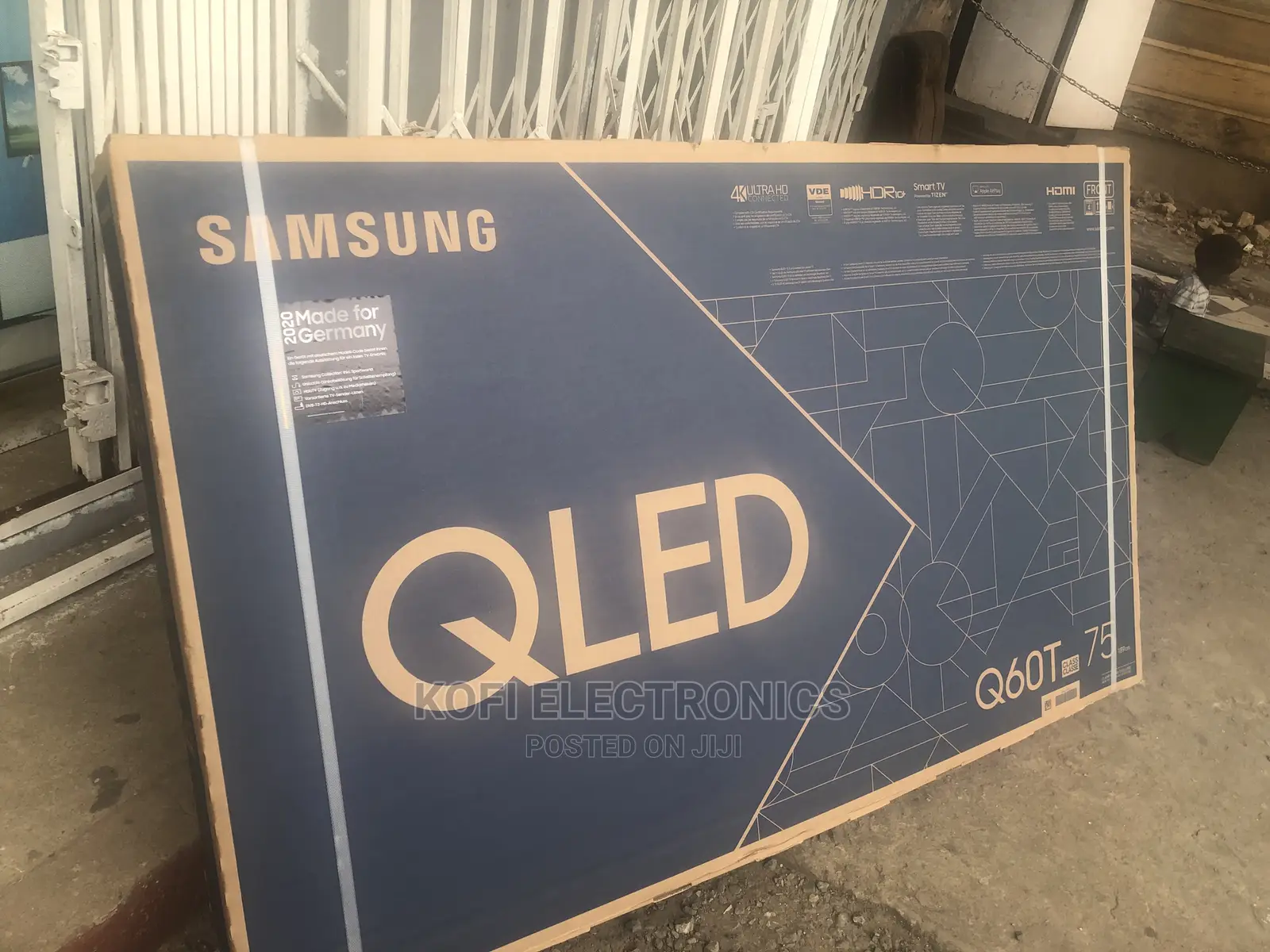 Samsung 75" Q60T Qled Uhd Hdr Smart Tv.