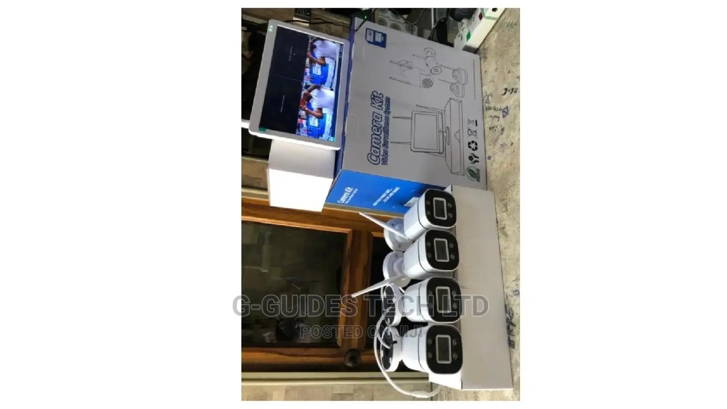 4channel Wireless Kit With Monitor (Jvs-Nd6604-Fdm)