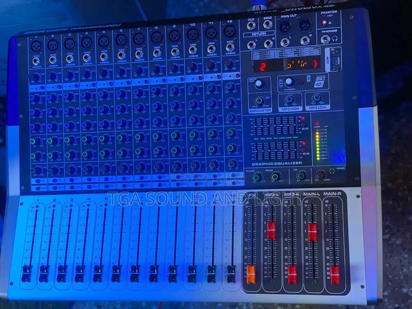 Yamaha 12-channel Powered Mixer