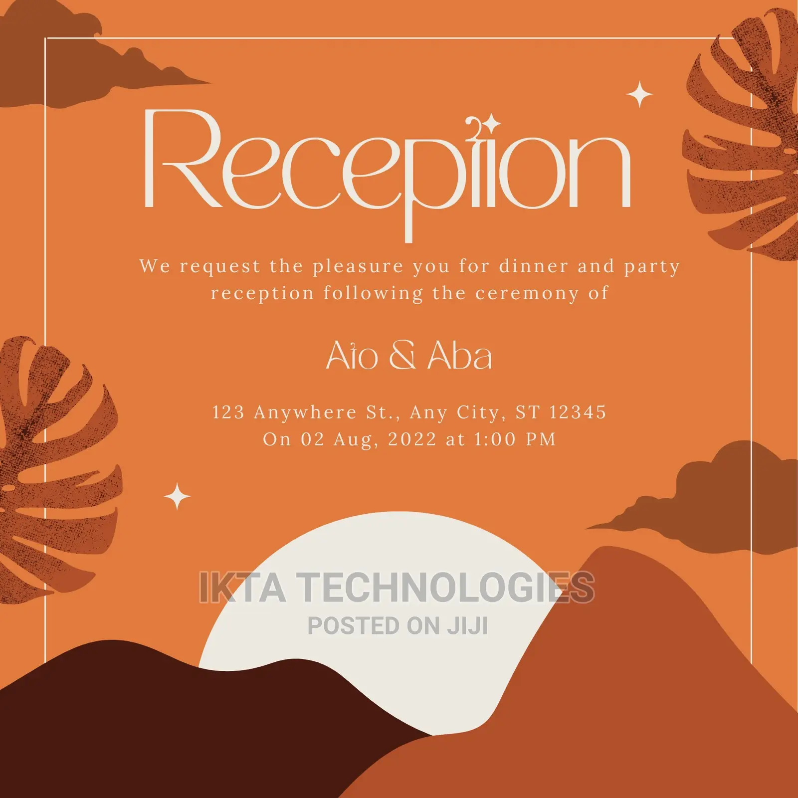 Amazing Memorable Wedding Invitation Card Design