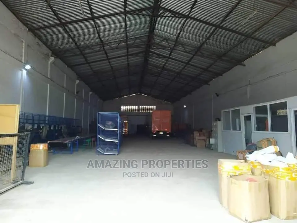 *To Let: Warehouse* *Location:* Adenta Ritz Junction