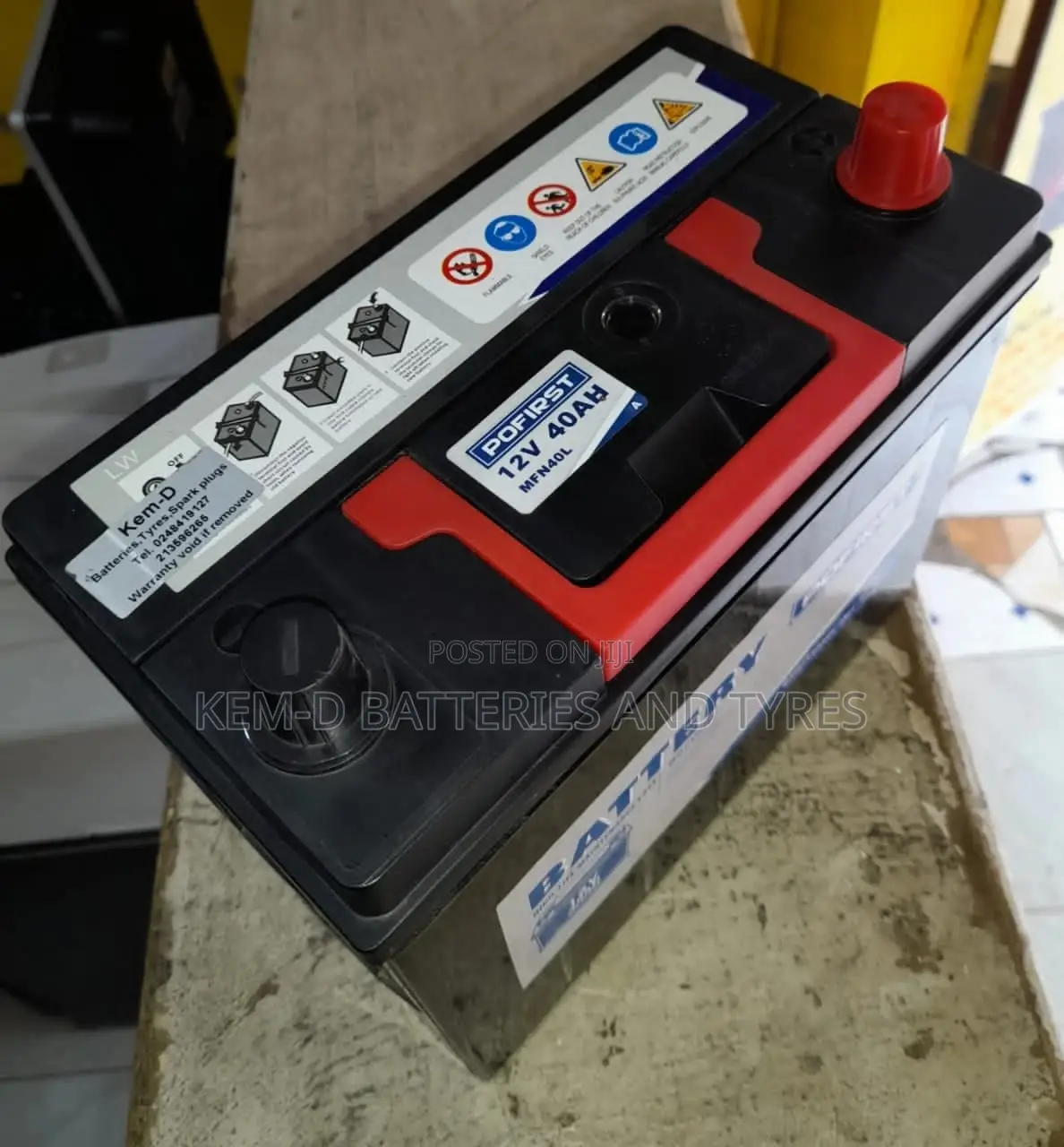 13 Plates Battery - Free Delivery